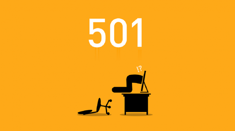 رفع خطای 501