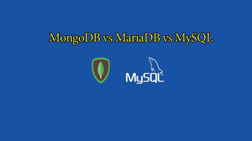 MongoDB vs MariaDB vs MySQL