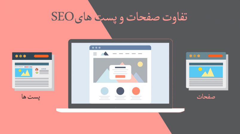 تفاوت صفحات و پست های وردپرس